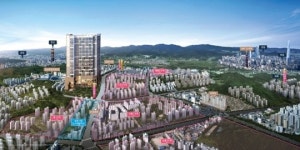 이테크건설, 성남 수진역 더리브 프리미어 5월 분양 예정