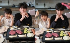 연예인 2세 비주얼 끝판왕…정태우 두 아들 훈남 외모