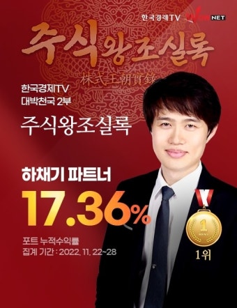 한국경제TV 와우넷 파트너 하채기, 