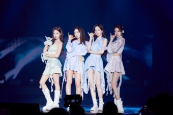 에스파, 인도네시아 첫 단독 콘서트 성료…‘떼창+함성’ Spicy한 공연 열기