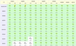장마 본격화…7월10일까지 매일 비