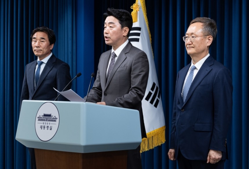 이재명 대통령, 정성호 부 장관 등 새 장관 4인 임명안 재가
