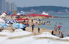 더워도 너무 더워…해운대에만 8만5천명 북적