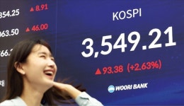 외인, 3조 매집…코스피 사상 첫 3,500선 뚫었다