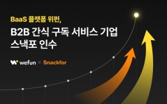 스낵포 품에 안은 위펀…업계 우위 확보 및 매출 성장 본격화