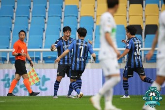 [GOAL LIVE] 잘 싸웠던 인천, 전북과 1-1 아쉬운 무승부...첫 승 실패