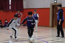 ‘학교로 오슈웅’ 김천상무, 다수초 방문해 축구클리닉 실시