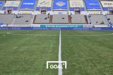 [GOAL 아산] 새 단장한 이순신종합운동장…잔디 상태 최상, 가변석도 새롭게 설치했다