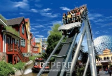 유럽 최대 테마공원 유로파 파크 겨울 휴장