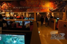 [지스타]도타2 부산 최강자를 가린다, PC방 홀릭 토너먼트 현장