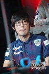 [포토]‘엠비션’ 강찬용, 힘들었던 1세트.
