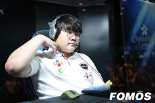 [포토]CJ 스페이스 선호산, 터질 듯한 팔뚝 자랑