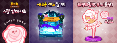 쿠키런: 오븐브레이크, 8랜드 미로의 숲 추가