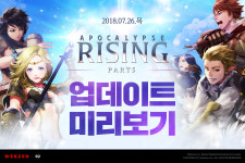 R2, 아포칼립스 파트5: 라이징 업데이트 안내 페이지 오픈