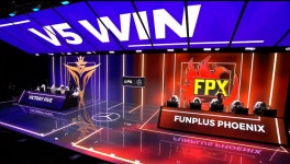 [LPL 플레이오프] V5, 바론 두 번 내주고도 펀플러스 격파...세트 스코어 2:0