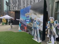 [포토]다시 모험을 떠나보자!...정류장으로 꾸민 신촌 포켓몬 고 투어 현장