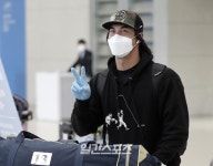 [포토]삼성 살라디노, 드디어 국내 합류