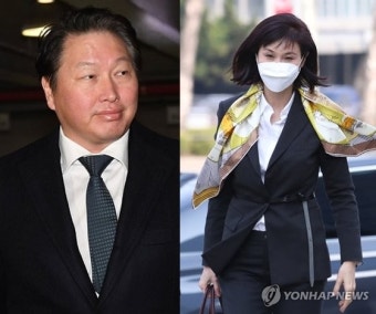 SK 주가 껑충…다시 주목받는 최태원·노소영의 지분 42.29% 다툼
