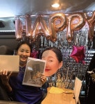 엄지원, 미소로 알린 산후조리원 촬영 종료 숨가쁘게 달려온 3개월