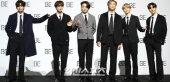 [포토]방탄소년단, '비워둔 슈가의 자리'