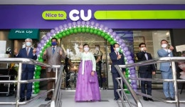 CU, 말레이시아 1호점 오픈…일본계 편의점과 정면승부