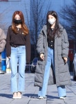 [포토] 지선-하영, 빛이나는 출근길 미모!