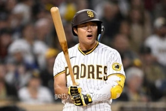 김하성, 밀워키전 4타수 무안타…시즌 타율 0.215