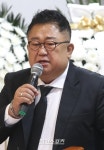 [포토] 故송해 영결식 추도사 하는 이용식