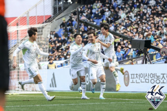 [IS 울산] ‘아마노 도움→송민규 골’ 전북, 울산과 1-1 (전반 종료)
