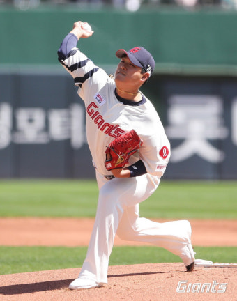 롯데 시즌 2승째…2주 연속 2선발 증명한 2승 투수 나균안