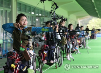 '박홍조·김옥금 銅' 장애인양궁 대표팀, 파리 패럴림픽 출전권 4장 확보