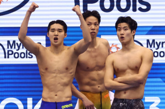 한국 대표팀, 남자 계영 800m 결승 진출...올림픽 역사상 처음으로 날개 달다