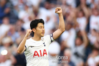 골·도움 없었지만 ‘캡틴’ 손흥민 맹활약…토트넘, 맨유 2-0 격파→시즌 첫 승