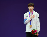 키는 숫자에 불과했다…박혜진, 女태권도 53㎏서 국제 무대 첫 정상 [항저우 2022]