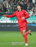 [포토]조규성, 싱가포르전 선제골 골맛