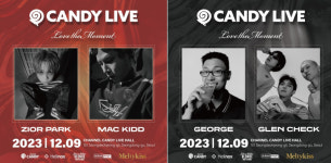 지올팍→글렌체크, 캔디라이브 콘서트 티켓 오픈… 9일 개최