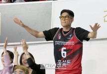 [포토]이순민, 오늘은  농구 응원