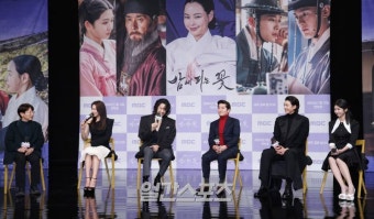 [포토] '밤에 피는 꽃' 화기애애한 제작발표회 현장
