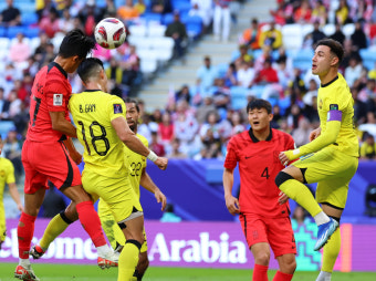 이대로면 ‘16강 한일전’ 성사…클린스만호, 말레이에 1-0 리드→조 1위 유력 [아시안컵]