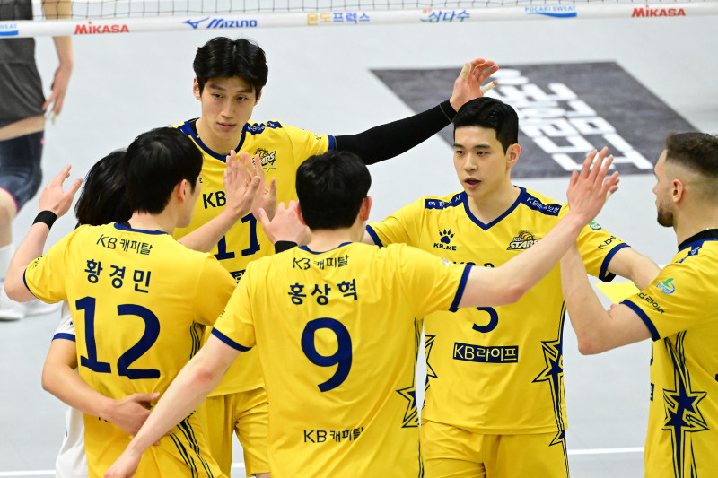 대한항공, KB손해보험에 3-0 완파하며 플레이오프 앞두고 기대감UP