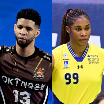 'PS 견인' 레오·'1위 이끈' 모마, V리그 6라운드 MVP 선정