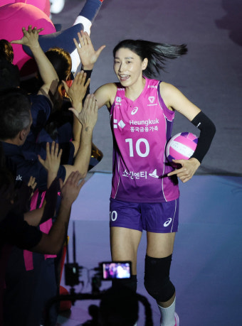 '배구 여제'의 MVP 점유율 85.7%, 김연경 