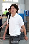 [포토]유럽행 홍명보 신임 감독, 출국 전 인터뷰 장소로