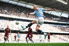 ‘101G 94골’ 메시급 페이스…홀란, EPL 1호 해트트릭→3연속 득점왕 시동