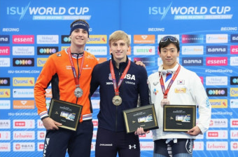 김준호, 스피드스케이팅 월드컵 2차 대회 500m 동메달