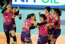 [포토]  기뻐하는 흥국생명