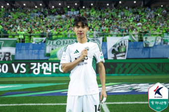 전북 ‘뉴 에이스’ 전진우 “매 경기 포인트 1개씩…우린 더 강해질 것”