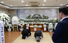 [포토] 서울성모병원에 마련된 이상용 씨 빈소