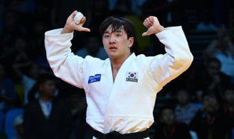 유도 이준환, ‘올림픽 2연패’ 日 나가세 꺾었다…그랜드슬램 우승
