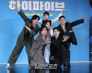 [포토] '하이파이브', 초능력자들의 팀 포즈